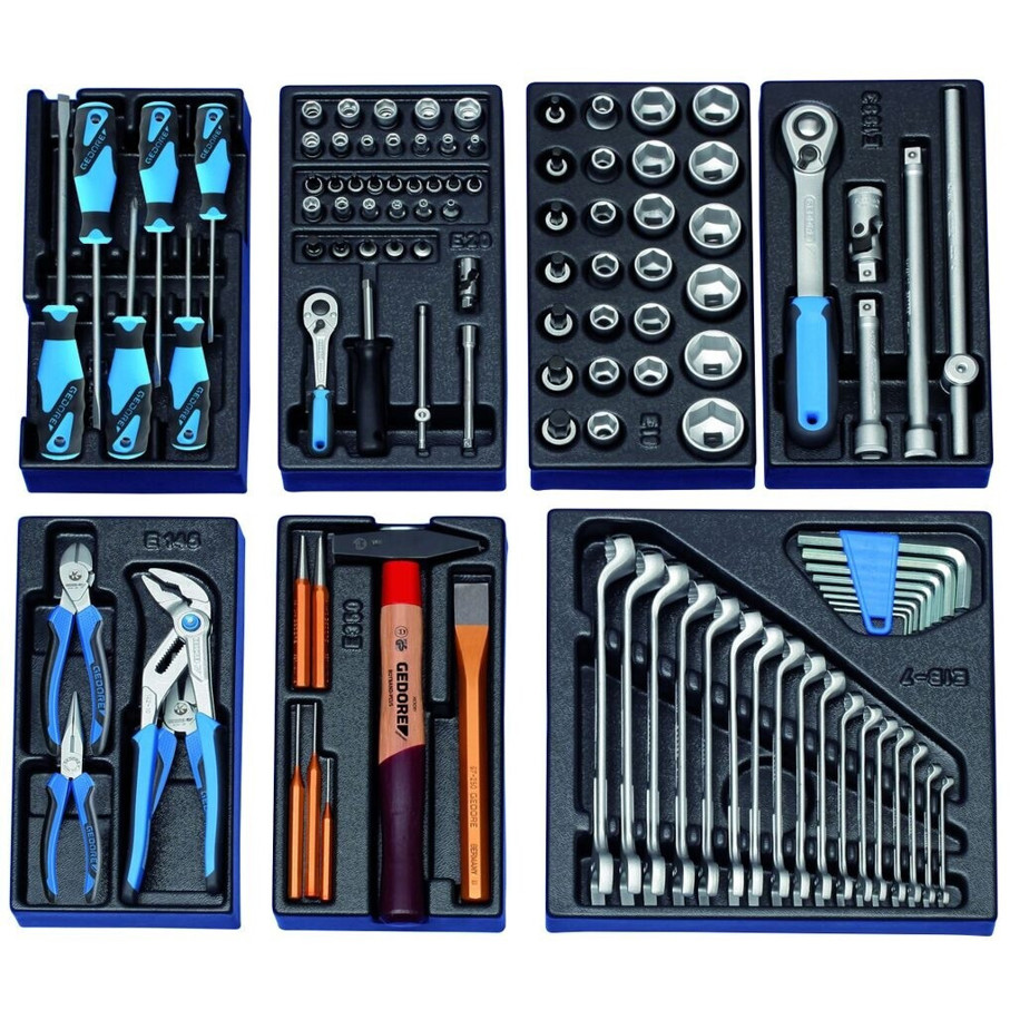 Gedore Modul-Sortiment 104-tlg (S 1500 ES-01)