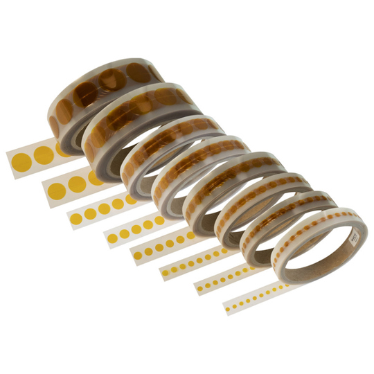 Kapton-Klebepunkte 18 mm - Ideal für vielseitige Anwendungen