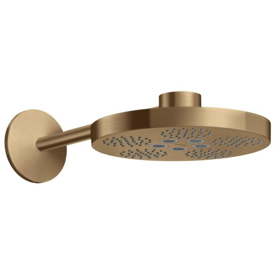 Axor One Duschkopf mit Brausearm 2Jet – Bronze Gebürstet (48492140)