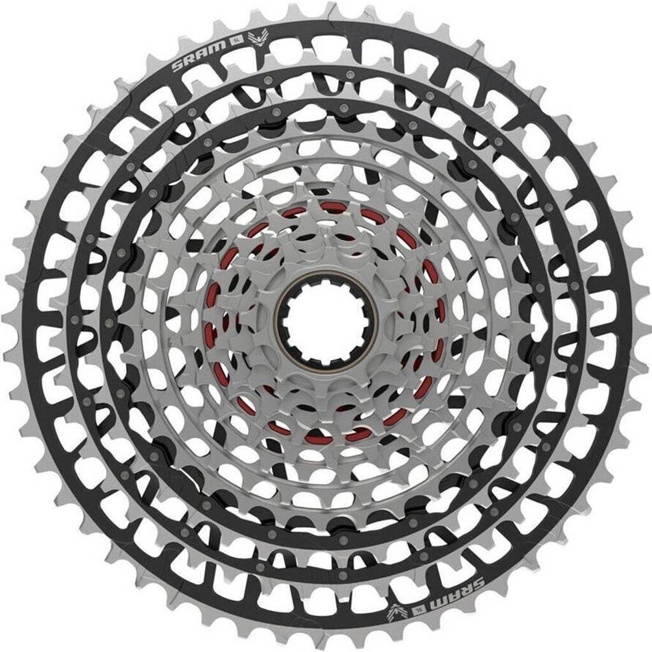 SRAM Xs-1299 T-type Eagle Cassette silver 12 (10-52)