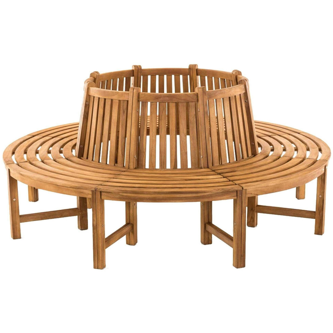 CLP Baumbank Novum rund teak 200 cm