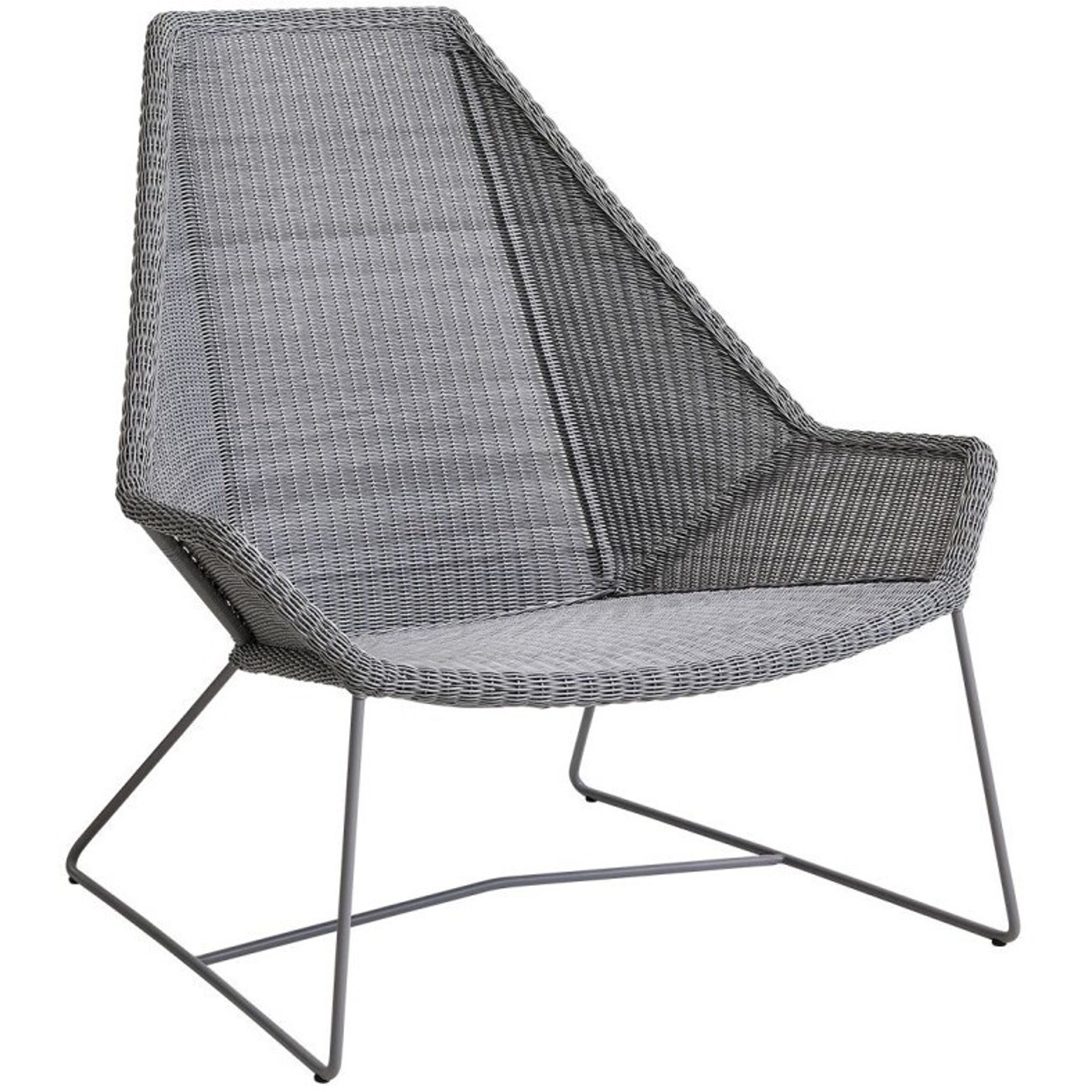 Cane-line Breeze Highback Sessel grau (5469LI)
