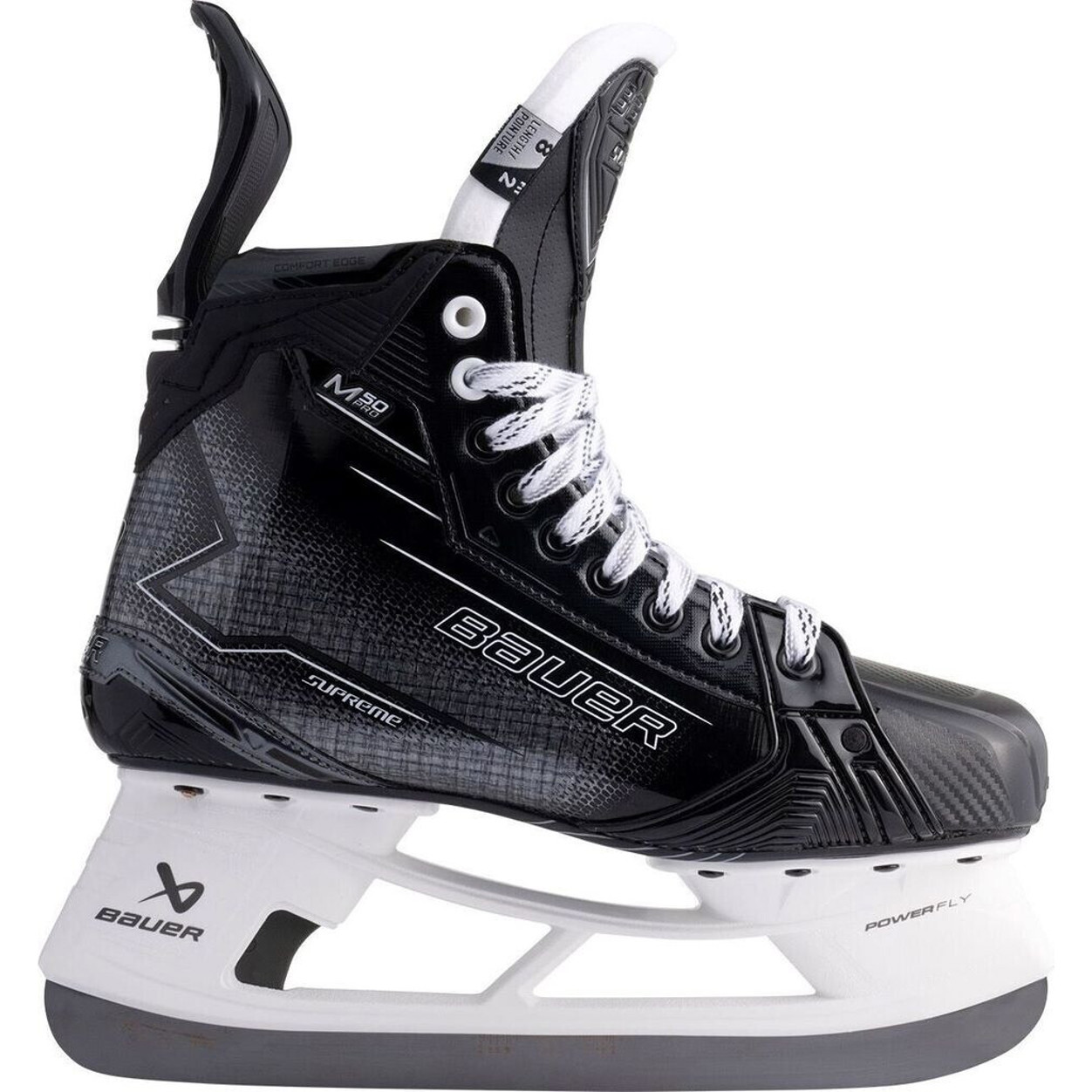 Bauer Supreme M50 Pro Intermediate Schlittschuhe für Erwachsene - Hochwertige Eishockeyschuhe