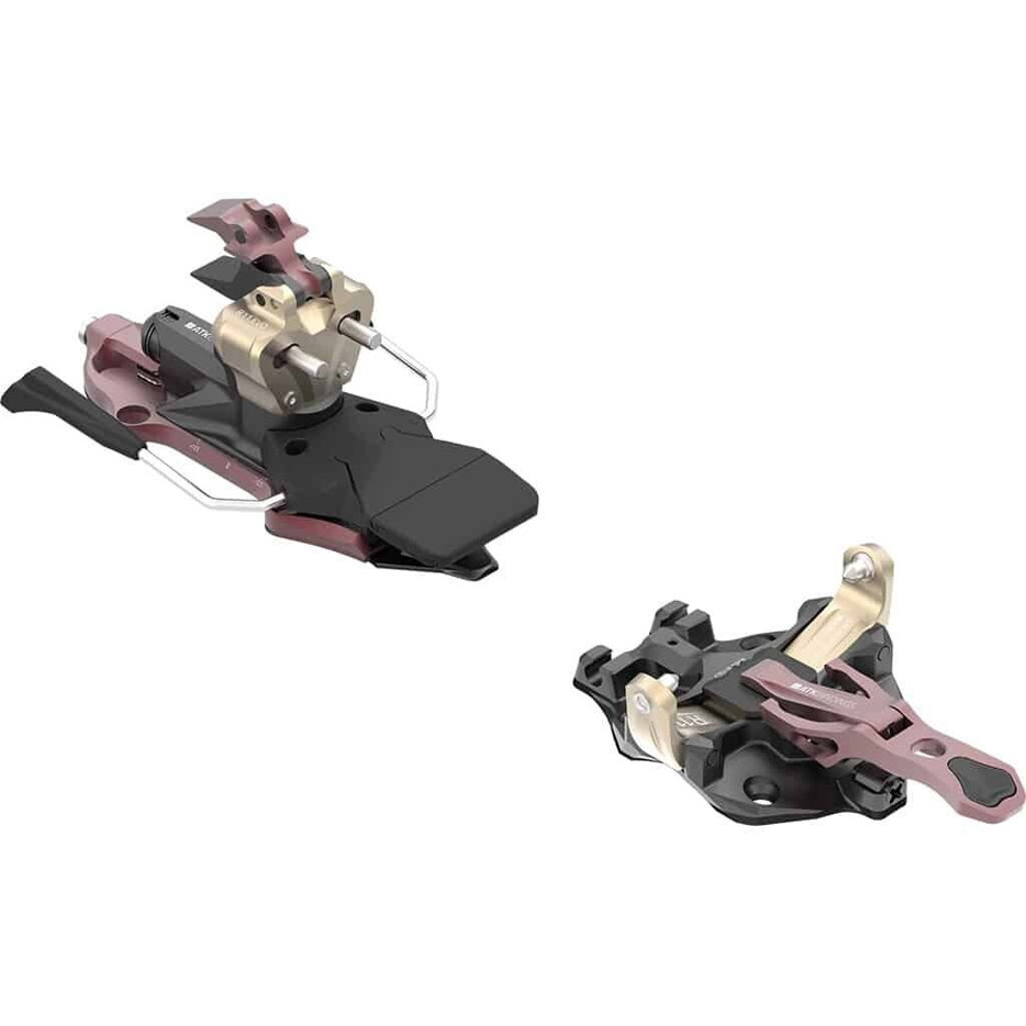 ATK Raider 11 Evo Tourenskibindung mit Stopper - Braun/Rot (Größe: 086)