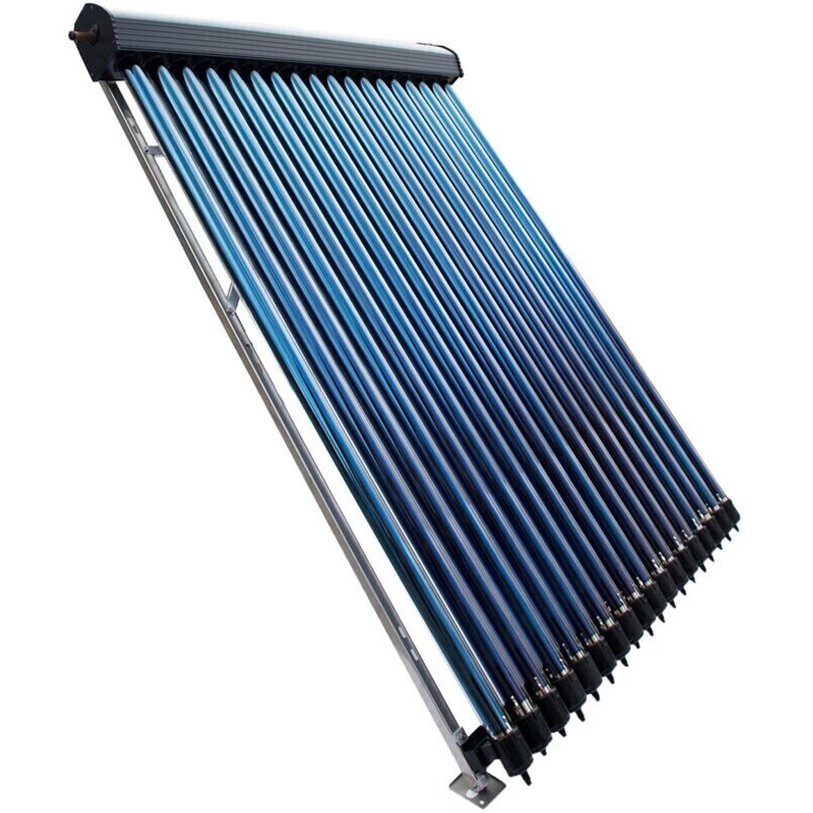 Sunex Vakuumröhrenkollektor HP30 4,89 m² - Hochleistungs-Solarkollektor für Heizungsunterstützung