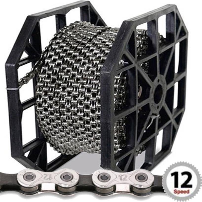 KMC 12s Chain Roll silver 50 Meters