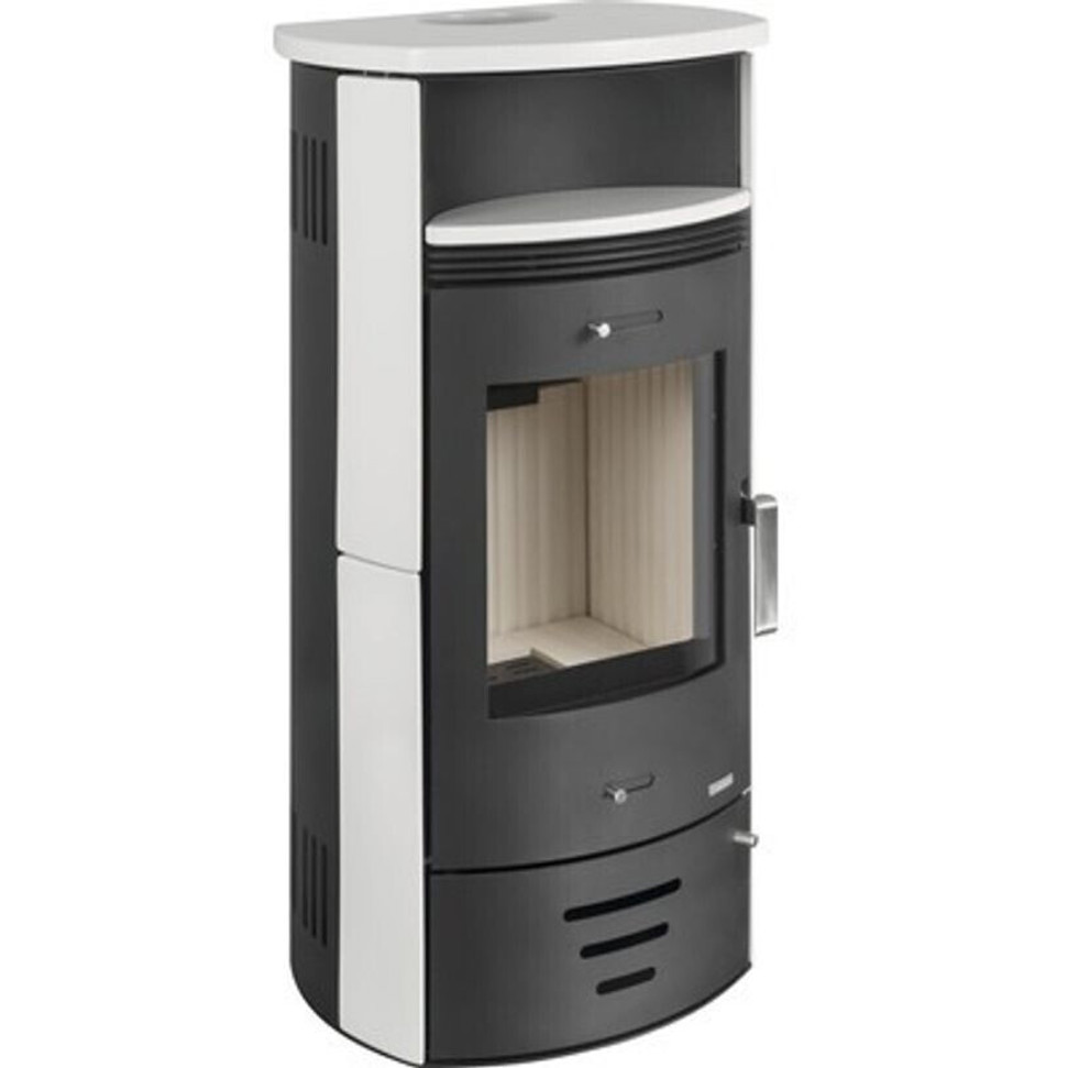 Accente International Casablanca 3.0 Keramikofen 7,5 kW - Weiß/Schwarz