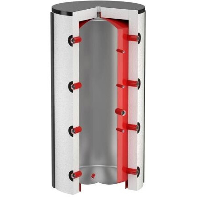 Flamco PS 750 Solarspeicher 750 Liter - Druckfester Pufferspeicher für Heizung und Solar