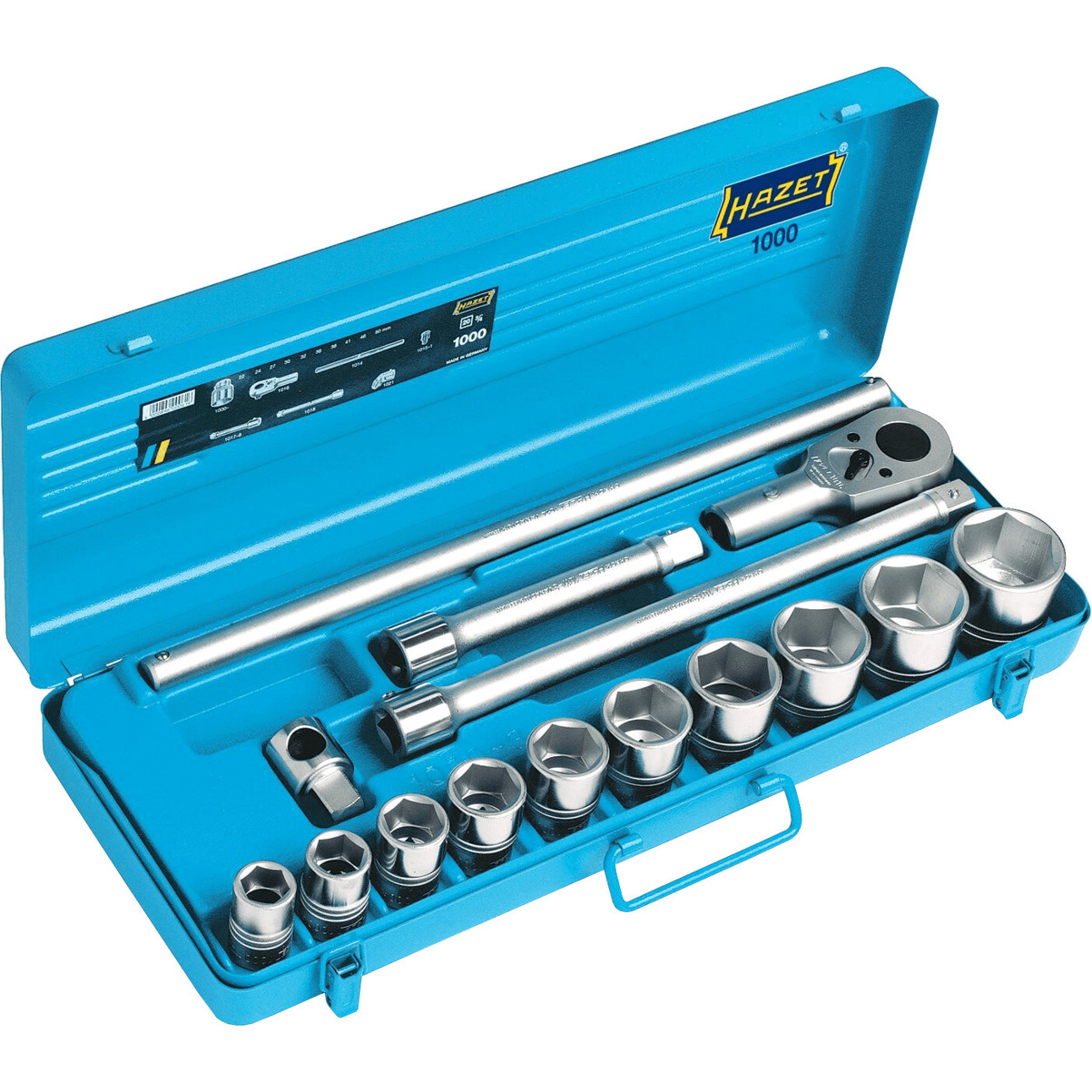 HAZET 1000 Steckschlüssel-Satz 3/4" 16-tlg.