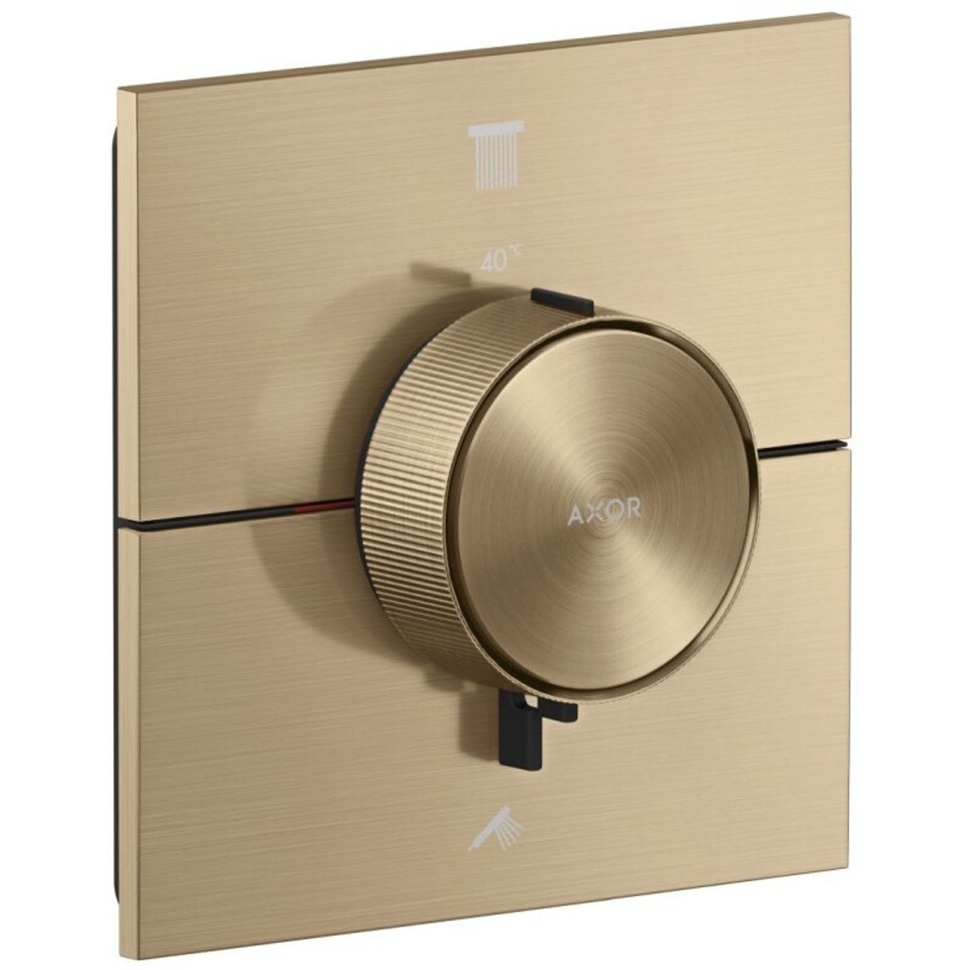 Axor ShowerSelect ID Eckthermostat für 2 Verbraucher - Unterputz, brushed bronze (36752140)