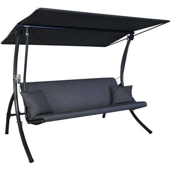 Angerer Hollywoodschaukel Motion Zip anthrazit