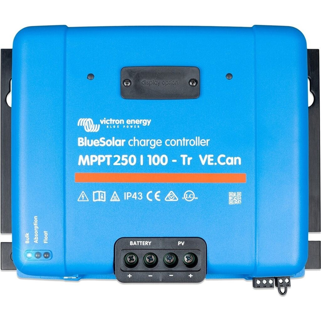 Victron Energy BlueSolar MPPT 250/100-Tr VE.Can Solarladeregler 12V/24V/48V 250A (SCC125110441)