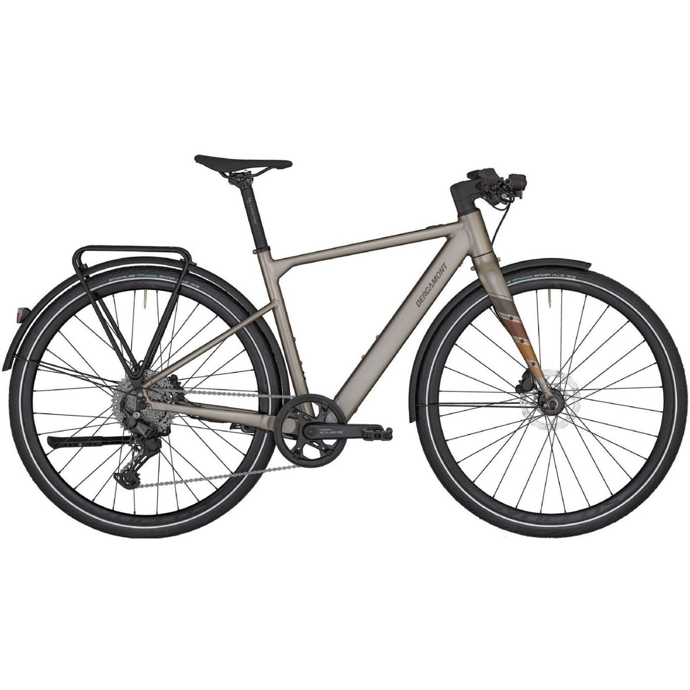 Bergamont E-Sweep Tour 2025 - Elektro-Trekkingrad 28" Herren | 10-Gang Shimano | 250Wh Akku