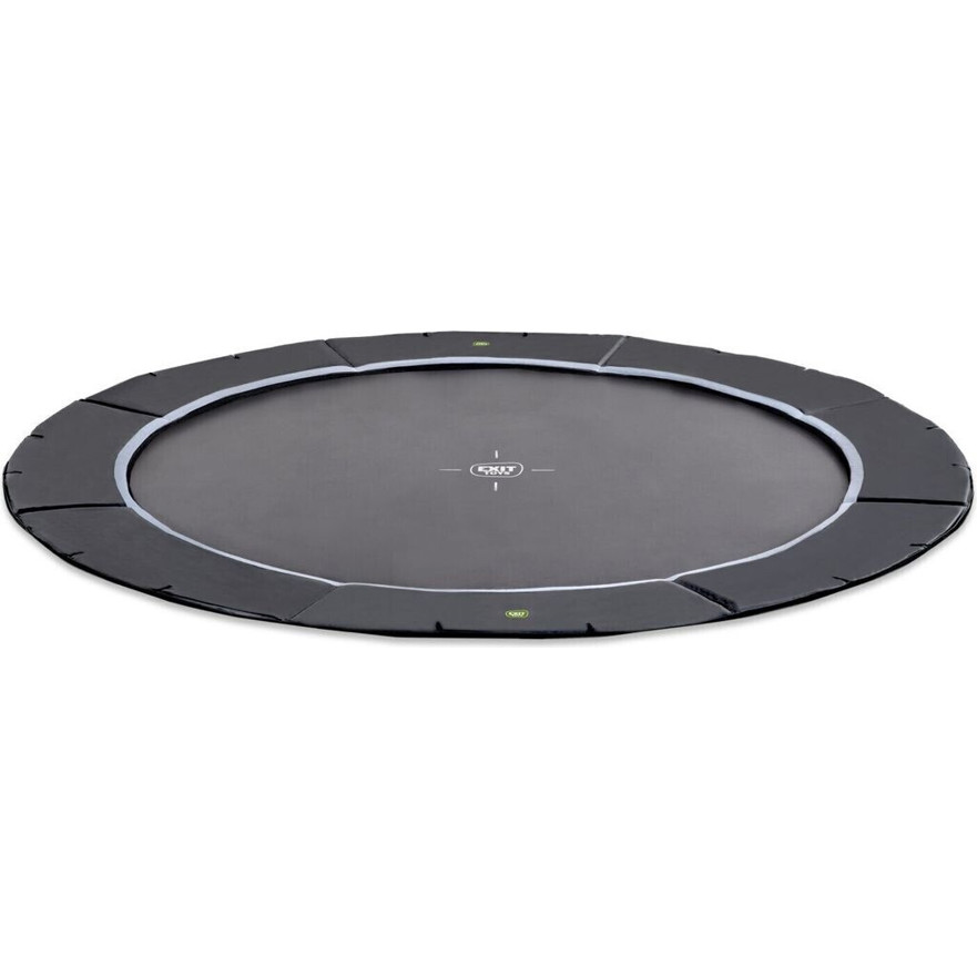 Exit Toys Dynamic 427 cm ebenerdiges Trampolin - Schwarz
