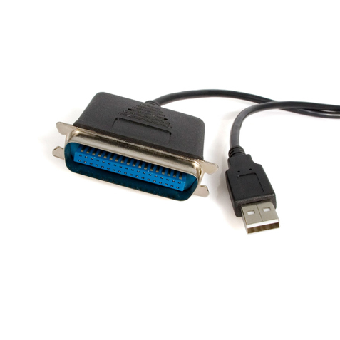 StarTech.com 3m USB zu Parallel Adapter Kabel - Centronics / IEEE1284 Druckerkabel