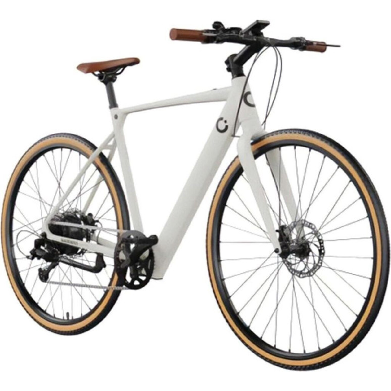 Cecotec Sprint White E-Bike 28 Zoll - Elektro-Cityrad mit Shimano 8-Gang & Hydraulischer Scheibenbremse
