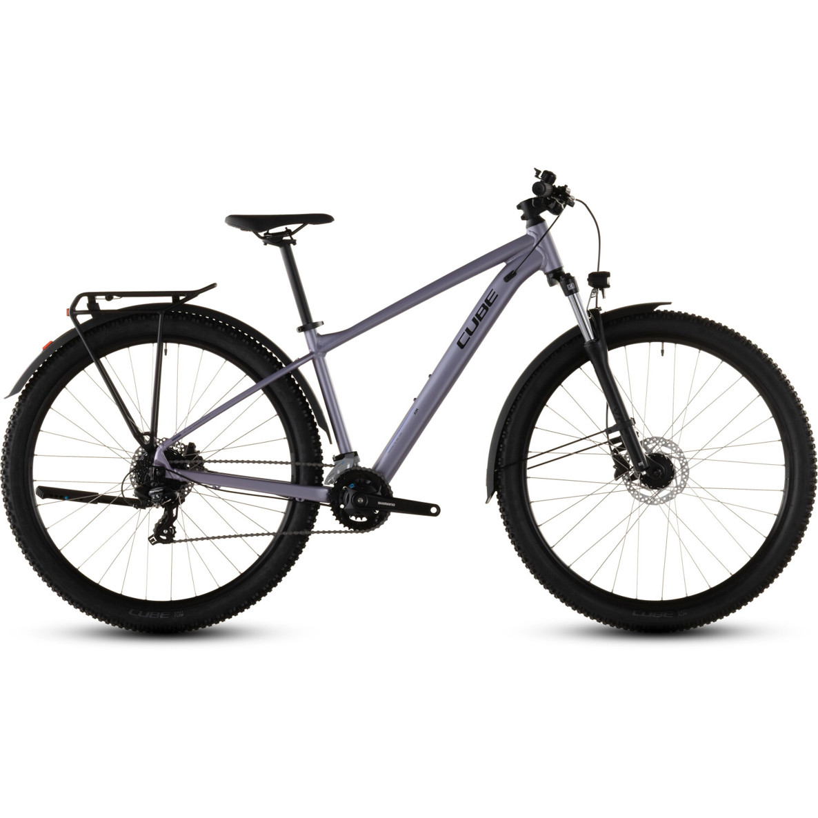 Cube Aim ONE FE 2026 Hardtail MTB - lightpurple´n´chrome