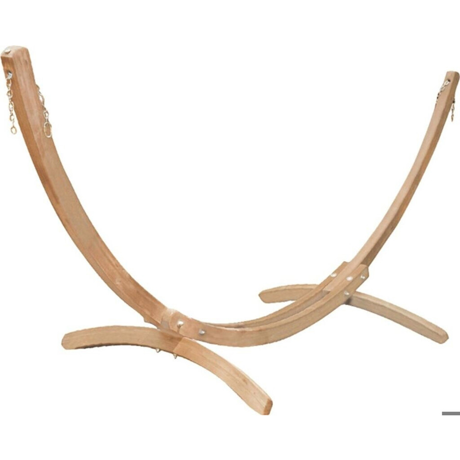 Amazonas Arcus Hängemattenständer 405cm - Premium Holzgestell für Hängematten bis 200kg