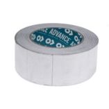 Advance Tapes AT500 Nichtleitendes Metallband - Aluminiumband | 0.04mm Stärke | 50mm x 45m | Temperaturbeständig von -20°C bis +110°C | Haftkraft 3,8 N/cm