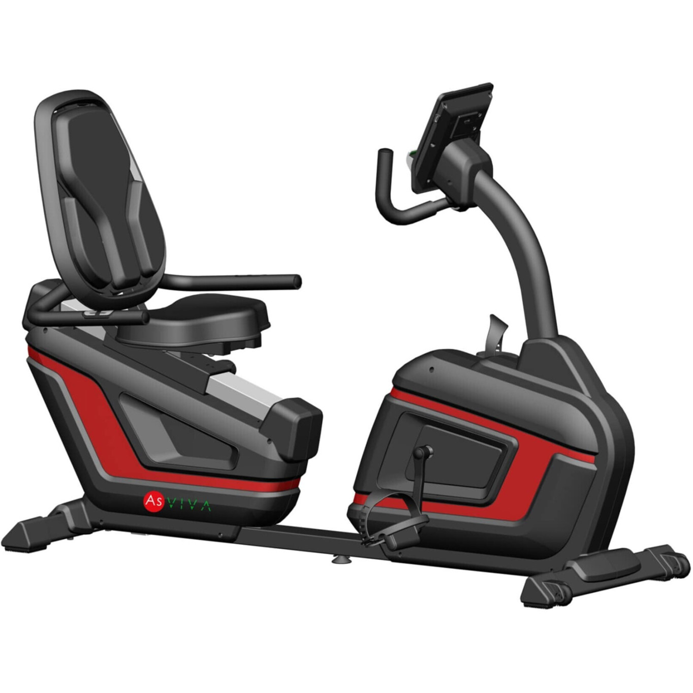 AsVIVA R7 Liegeergometer – Hochwertiger Hometrainer für Effektives Fitness-Training