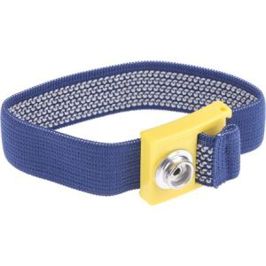 RS PRO Antistatik-Erdungsarmband mit 10 mm Buchse und Kabelsatz - EN 61340-5-1 Konform