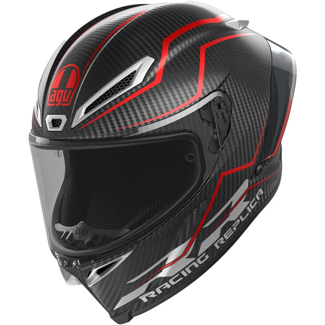 AGV Pista GP RR Performante Carbon black/red