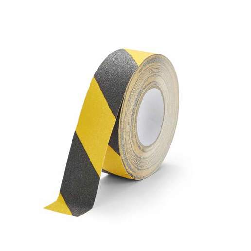 DURABLE DURALINE® GRIP Antirutschband 50 mm - Gelb/Schwarz