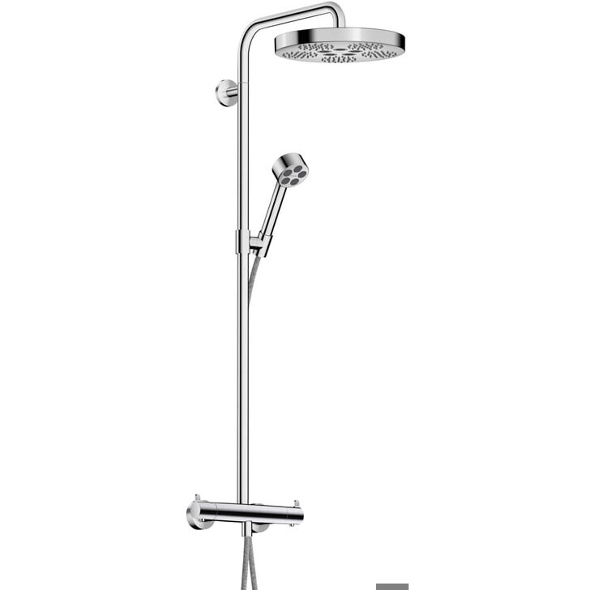 Axor Showerpipe One mit Thermostat - Kopfbrause 280 1jet chrom (48794000)