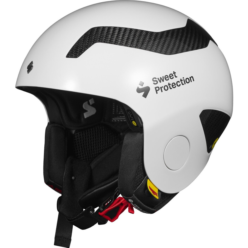 Sweet Protection Volata Carbon 2Vi MIPS Rennhelm - Gloss White