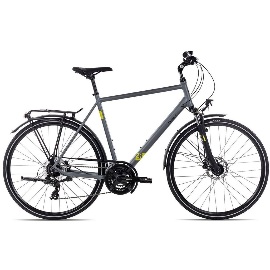 2R Manufaktur TRX21 Herren Tourenrad 2023 - Komfort-Trekkingrad mit Kettenschaltung und StVZO-Ausstattung