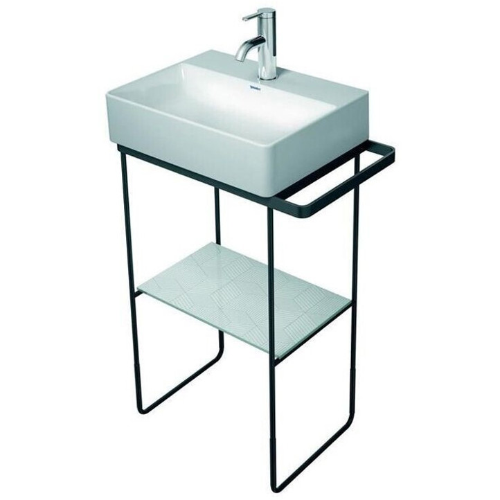 Duravit DuraSquare Waschbecken 51,6 x 33,3 cm - Schwarz Matt (0031094600)